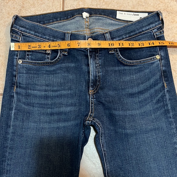 RAG & BONE Capri Jeans Blue Size 29 - Picture 6 of 14